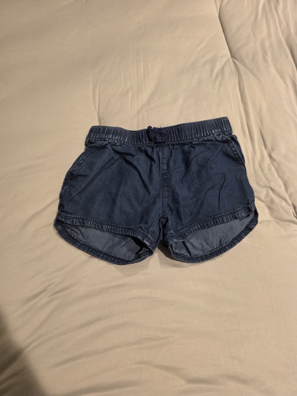 Girln's Blue Jean Shorts